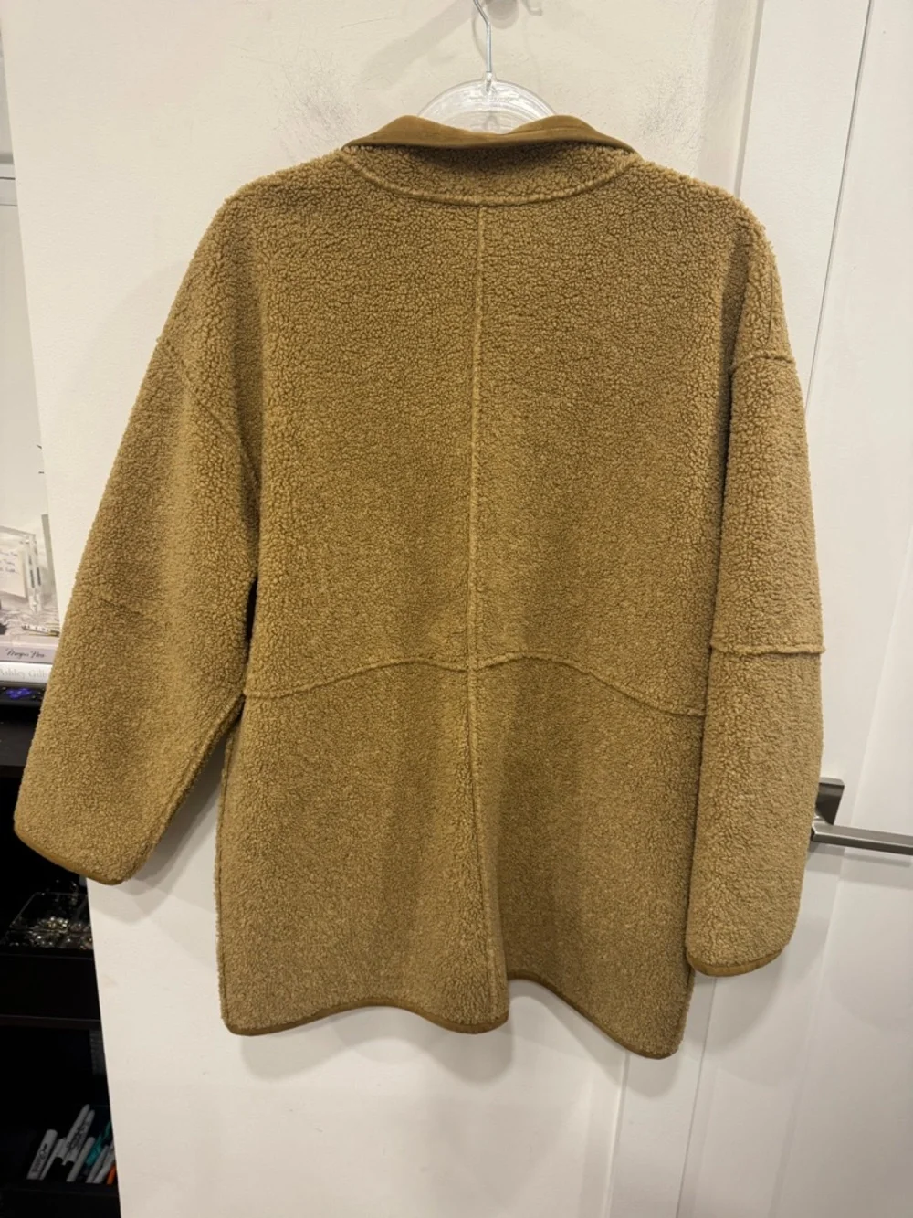 Vince Oversized Sherpa Jacket - Picture 6 of 6